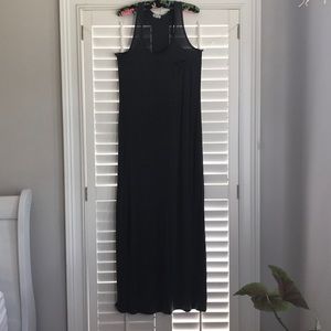 Gray Maxi Dress